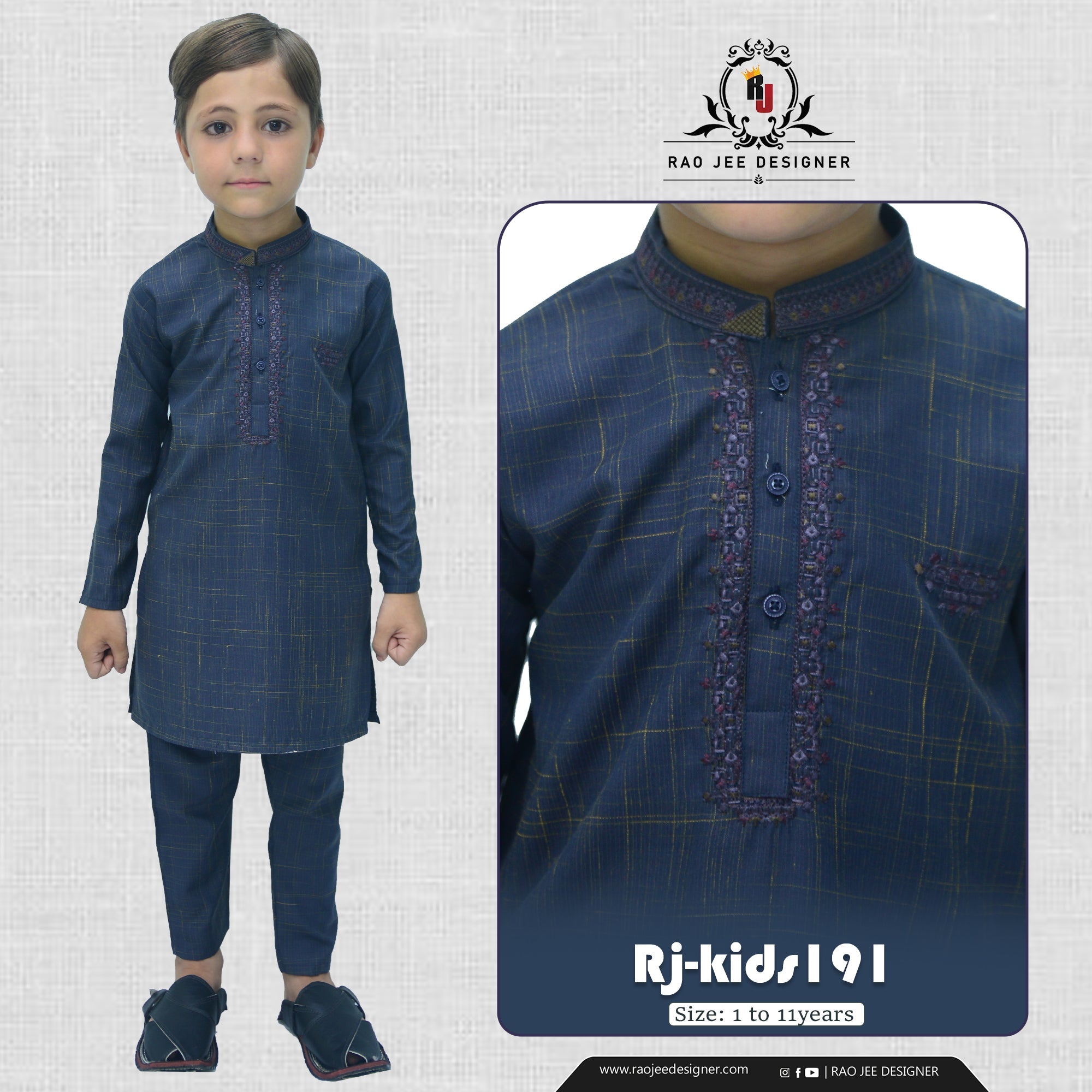 Kids Kurta Pajama – Rao Jee Designer