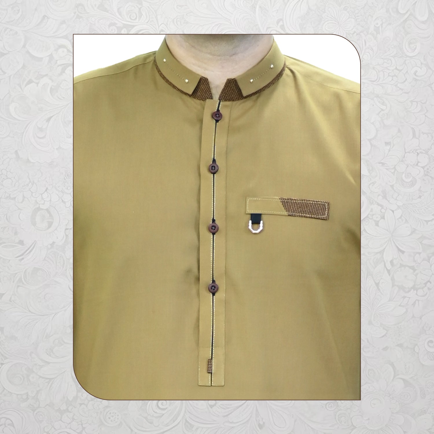 Fais Couture Silk Fancy Mens Kameez Shalwar Raees main image 1